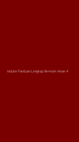 Tampilan Antarmuka Aplikasi Indobe Panduan Lengkap Bermain Aman - 4