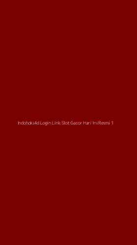 Tampilan Antarmuka Aplikasi Indohoki4d Login Link Slot Gacor Hari Ini Resmi - 1