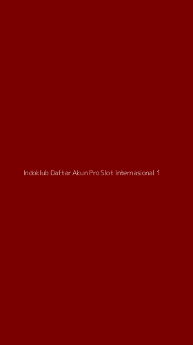 Tampilan Antarmuka Aplikasi Indoklub Daftar Akun Pro Slot Internasional - 1