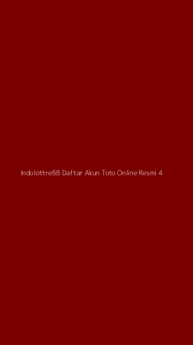 Tampilan Antarmuka Aplikasi Indolottre88 Daftar Akun Toto Online Resmi - 4