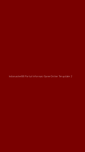 Tampilan Antarmuka Aplikasi Indomaster88 Portal Informasi Game Online Terupdate - 2