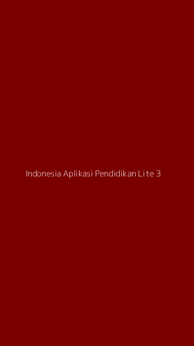 Tampilan Antarmuka Aplikasi Indonesia Aplikasi Pendidikan Lite - 3