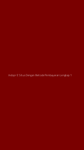 Tampilan Antarmuka Aplikasi Indopr E Situs Dengan Metode Pembayaran Lengkap - 1