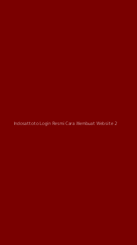 Tampilan Antarmuka Aplikasi Indosattoto Login Resmi Cara Membuat Website - 2
