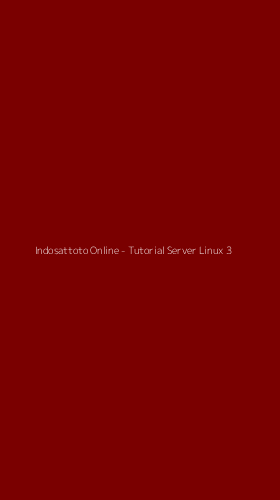 Tampilan Antarmuka Aplikasi Indosattoto Online - Tutorial Server Linux - 3