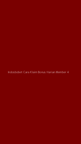 Tampilan Antarmuka Aplikasi Indosbobet Cara Klaim Bonus Harian Member - 4