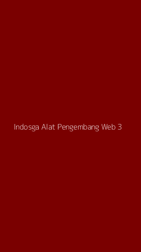 Tampilan Antarmuka Aplikasi Indosga Alat Pengembang Web - 3