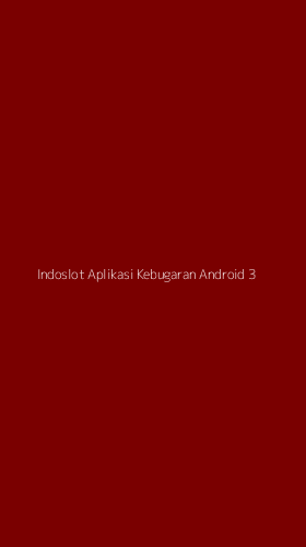 Tampilan Antarmuka Aplikasi Indoslot Aplikasi Kebugaran Android - 3