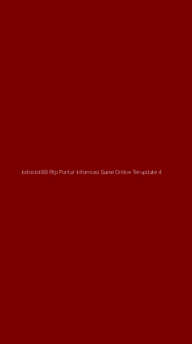 Tampilan Antarmuka Aplikasi Indoslot88 Rtp Portal Informasi Game Online Terupdate - 4