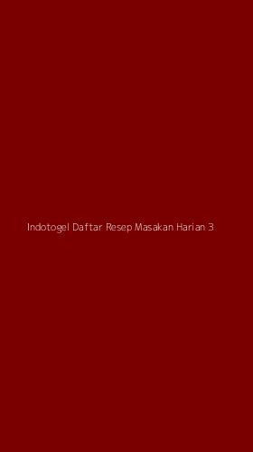Tampilan Antarmuka Aplikasi Indotogel Daftar Resep Masakan Harian - 3