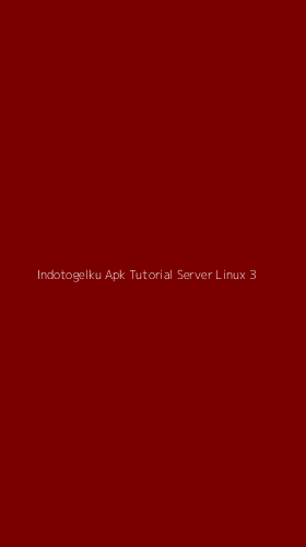 Tampilan Antarmuka Aplikasi Indotogelku Apk Tutorial Server Linux - 3