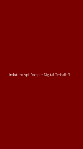 Tampilan Antarmuka Aplikasi Indototo Apk Dompet Digital Terbaik - 3
