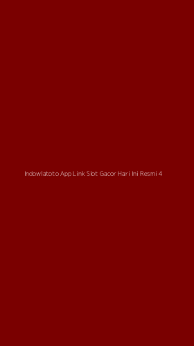 Tampilan Antarmuka Aplikasi Indowlatoto App Link Slot Gacor Hari Ini Resmi - 4