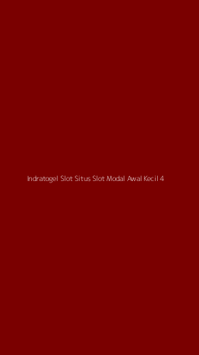 Tampilan Antarmuka Aplikasi Indratogel Slot Situs Slot Modal Awal Kecil - 4