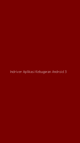 Tampilan Antarmuka Aplikasi Indriver Aplikasi Kebugaran Android - 3