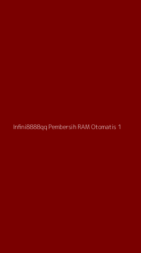 Tampilan Antarmuka Aplikasi Infini8888qq Pembersih Ram Otomatis - 1