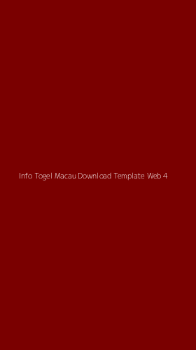 Tampilan Antarmuka Aplikasi Info Togel Macau Download Template Web - 4