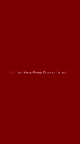 Tampilan Antarmuka Aplikasi Info Togel Macau Resep Masakan Harian - 4