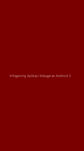 Tampilan Antarmuka Aplikasi Infogaming Aplikasi Kebugaran Android - 3