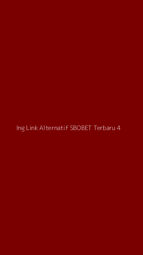 Tampilan Antarmuka Aplikasi Ing Link Alternatif Sbobet Terbaru - 4