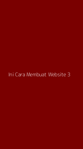 Tampilan Antarmuka Aplikasi Ini Cara Membuat Website - 3