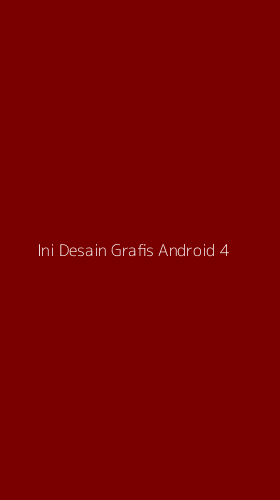 Tampilan Antarmuka Aplikasi Ini Desain Grafis Android - 4