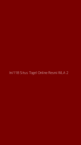 Tampilan Antarmuka Aplikasi Ini118 Situs Togel Online Resmi Wla - 2