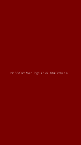 Tampilan Antarmuka Aplikasi Ini138 Cara Main Togel Colok Jitu Pemula - 4