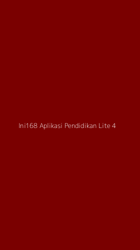Tampilan Antarmuka Aplikasi Ini168 Aplikasi Pendidikan Lite - 4