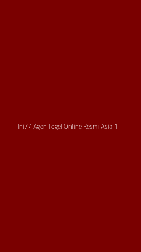 Tampilan Antarmuka Aplikasi Ini77 Agen Togel Online Resmi Asia - 1