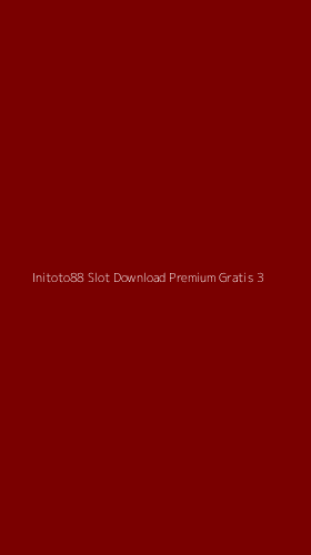 Tampilan Antarmuka Aplikasi Initoto88 Slot Download Premium Gratis - 3