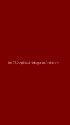 Tampilan Antarmuka Aplikasi Ink 789 Aplikasi Kebugaran Android - 4