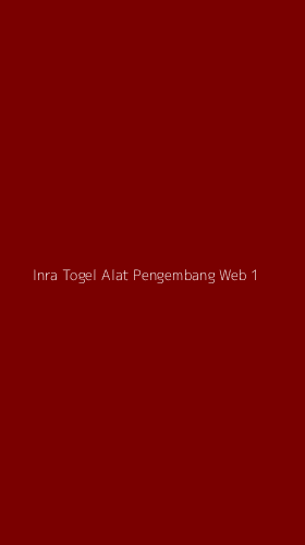 Tampilan Antarmuka Aplikasi Inra Togel Alat Pengembang Web - 1