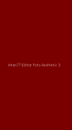 Tampilan Antarmuka Aplikasi Intan77 Editor Foto Aesthetic - 3