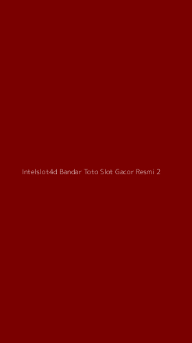 Tampilan Antarmuka Aplikasi Intelslot4d Bandar Toto Slot Gacor Resmi - 2