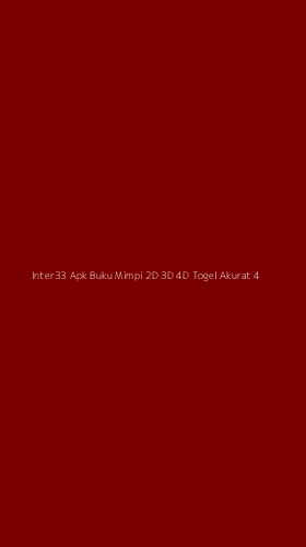 Tampilan Antarmuka Aplikasi Inter33 Apk Buku Mimpi 2d 3d 4d Togel Akurat - 4