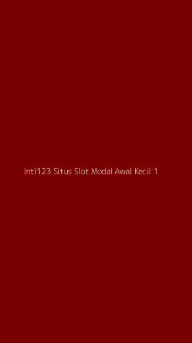 Tampilan Antarmuka Aplikasi Inti123 Situs Slot Modal Awal Kecil - 1