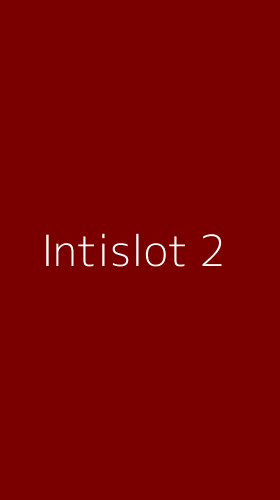 Tampilan Antarmuka Aplikasi Intislot - 2