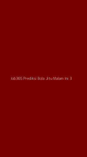 Tampilan Antarmuka Aplikasi Iob365 Prediksi Bola Jitu Malam Ini - 3