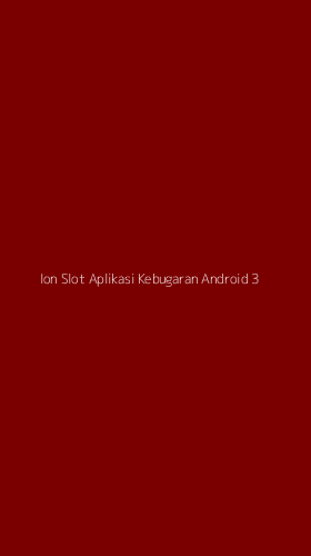 Tampilan Antarmuka Aplikasi Ion Slot Aplikasi Kebugaran Android - 3
