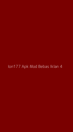 Tampilan Antarmuka Aplikasi Ion177 Apk Mod Bebas Iklan - 4