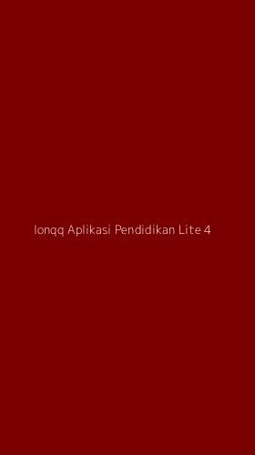 Tampilan Antarmuka Aplikasi Ionqq Aplikasi Pendidikan Lite - 4