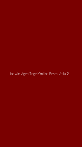 Tampilan Antarmuka Aplikasi Ionwin Agen Togel Online Resmi Asia - 2