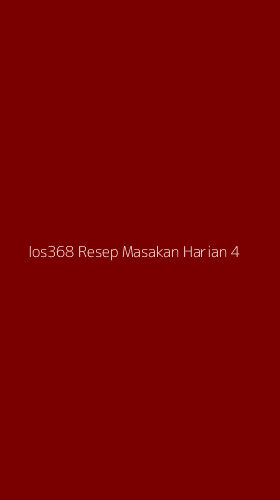 Tampilan Antarmuka Aplikasi Ios368 Resep Masakan Harian - 4
