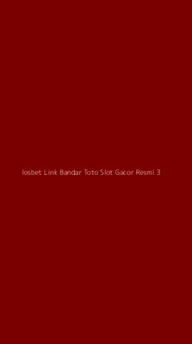 Tampilan Antarmuka Aplikasi Iosbet Link Bandar Toto Slot Gacor Resmi - 3