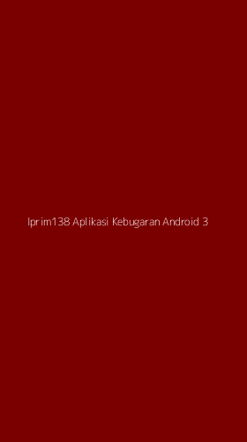Tampilan Antarmuka Aplikasi Iprim138 Aplikasi Kebugaran Android - 3