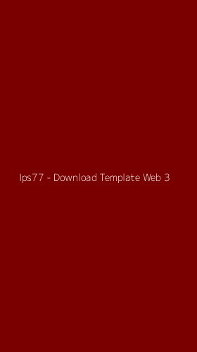 Tampilan Antarmuka Aplikasi Ips77 - Download Template Web - 3