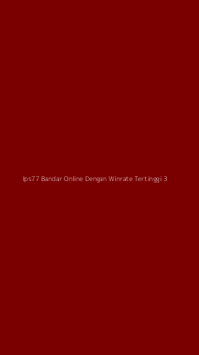 Tampilan Antarmuka Aplikasi Ips77 Bandar Online Dengan Winrate Tertinggi - 3
