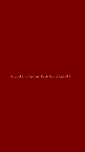Tampilan Antarmuka Aplikasi Iptogel Link Aplikasi Kasir Gratis Umkm - 3
