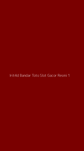 Tampilan Antarmuka Aplikasi Irit4d Bandar Toto Slot Gacor Resmi - 1